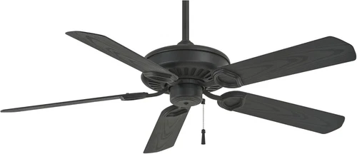 F589-TCL Sundowner 54" Outdoor Ceiling Fan - Textured Coal Finish - Picture 1 of 9