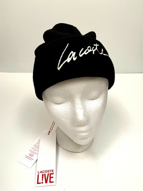 lacoste live beanie