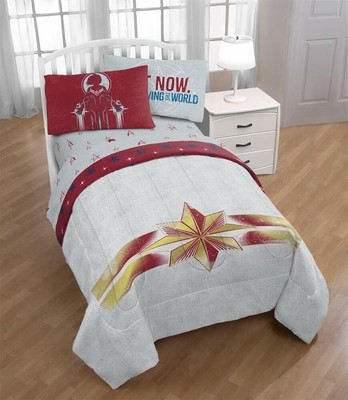 captain marvel bedding