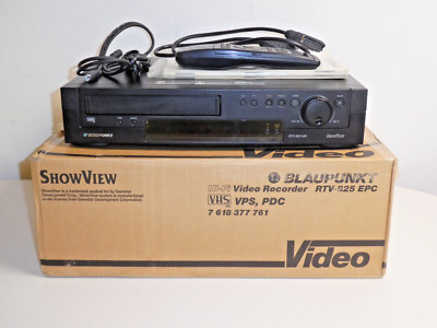 Blaupunkt RTV-825 EPC High-End VHS Videorecorder, OVP&NEU, 2 Jahre Garantie