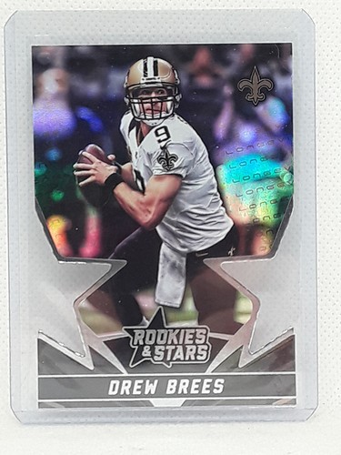 Drew Brees 2015 Rookies & Stars Longevity - Star Studded Die Cuts #SS13 - - 第 1/2 張圖片
