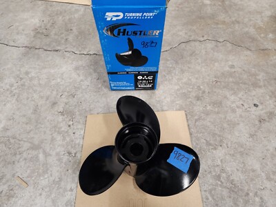 NEW ALUMINUM 10 3/8'' X 14P TURNING POINT HUSTLER PROPELLER, 21301410, P9827