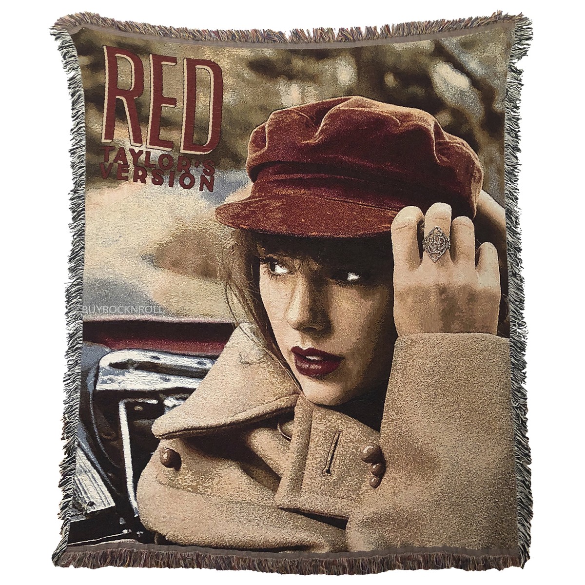 【新品】Taylor Swift Red Live Photo Blanket Taylor Swift Fan Gift, Taylor Swift Red Album Blanket - Hot