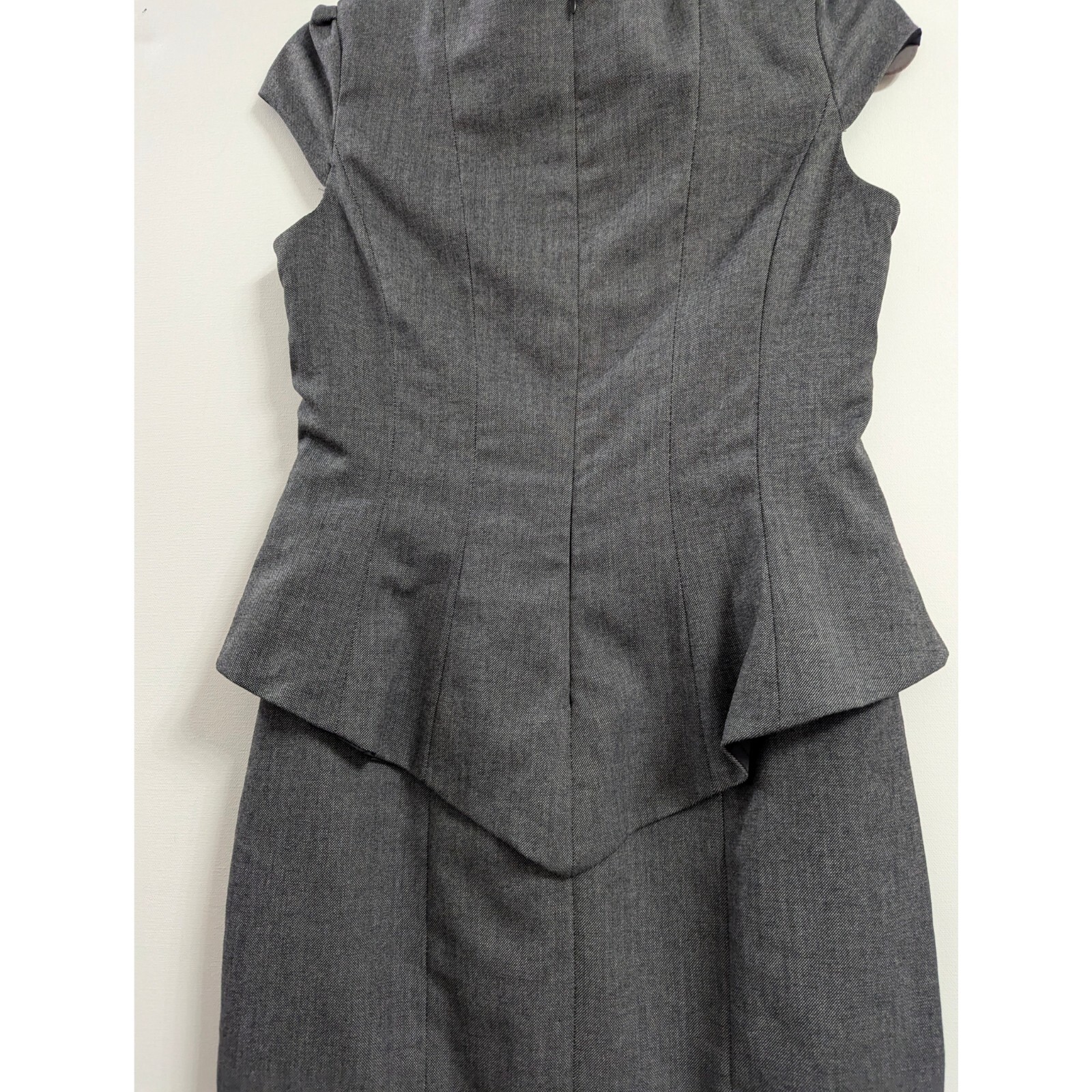 ZARA Peplum Pencil Dress Women's Size M