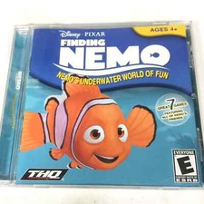 Disney Pixar Finding Nemo Underwater World Of Fun PC Mac CD-ROM 2003 THQ 71