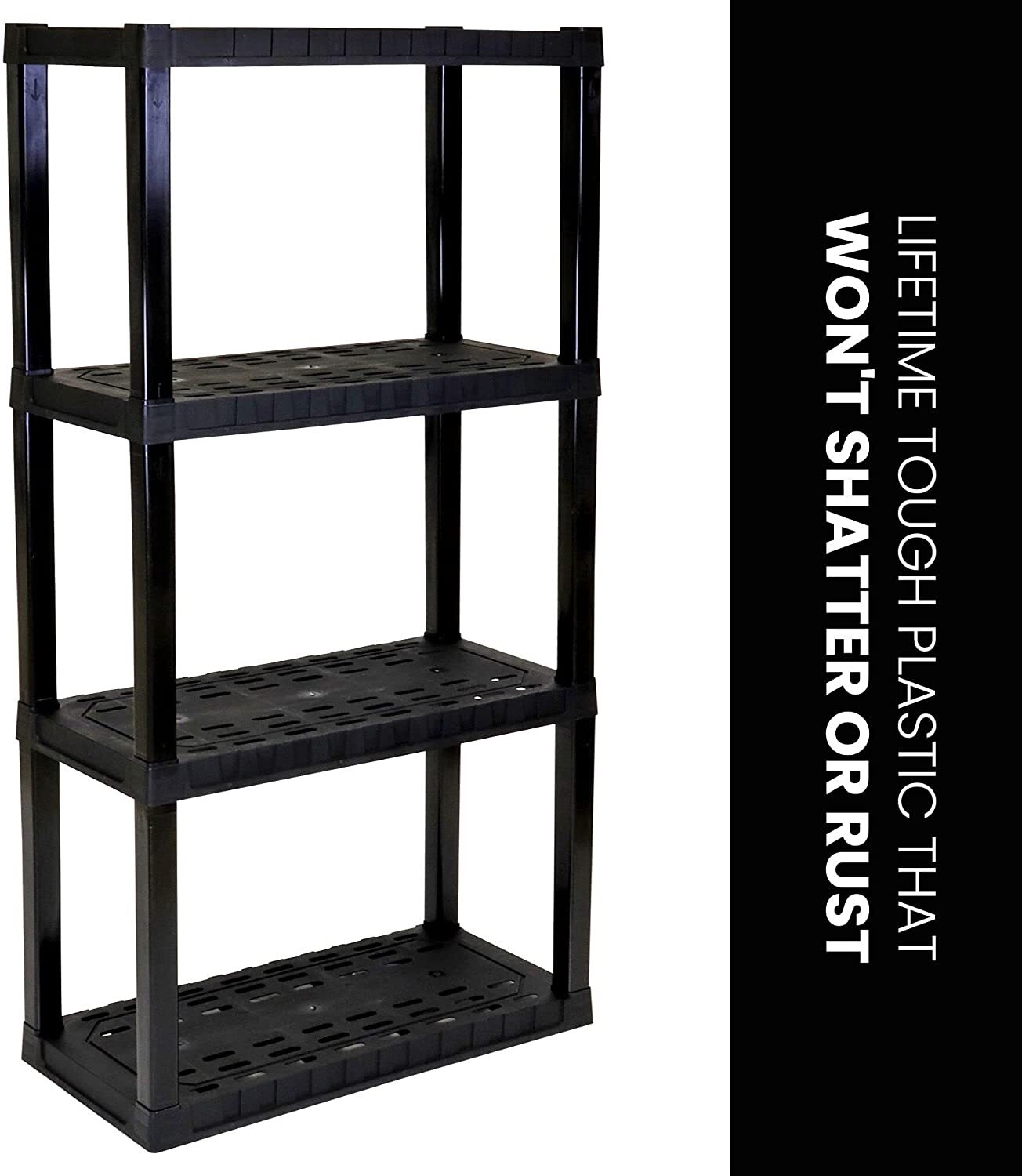 Oskar Garage Storage Shelf Household Plastic Garage Shelving/Storage