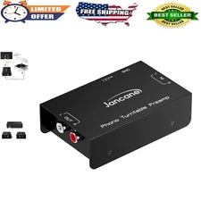 Lightweight 12V Phono Turntable Preamp with RCA Input/Output for Superior Audio