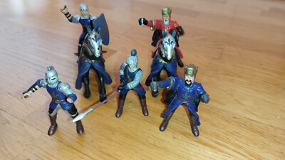 Simba Figuren Konvolut Krieger Ritter Mittelalter König Figur Set