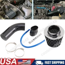 Cold Air Intake Filter Induction Kit Pipe Power Flow Hose System Car Universal