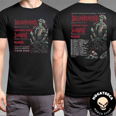Decapitated With Incantation And Exmortus Nihility Across North Tour 2024