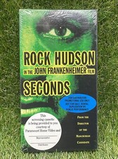 Seconds NEW SEALED VHS Rock Hudson in the John Frankenheimer film PROMO COPY
