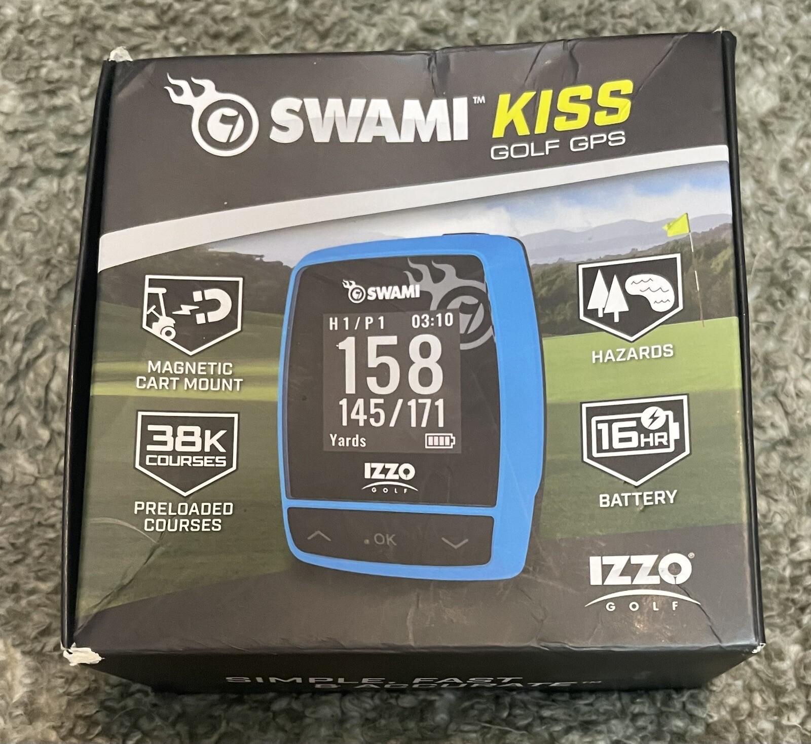 Swami Kiss Golf GPS Rangefinder Handheld Golf GPS rangefinder