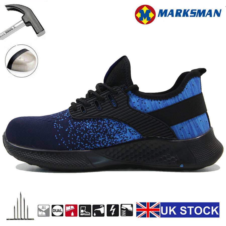 MENS SHOCK ABSORBING STEEL TOE CAP SAFETY WORK HIKER SHOES BOOTS TRAINERS SIZE eBay