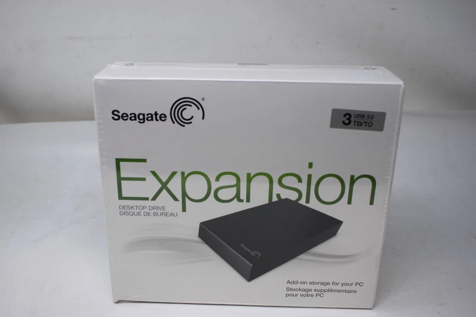 Seagate Expansion Desktop Drive Externe 3 TB Festplatte SRD00F2  Neu & OVP