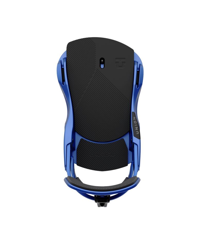 Union Force Men's Snowboard Bindings, Metallic Blue, Large