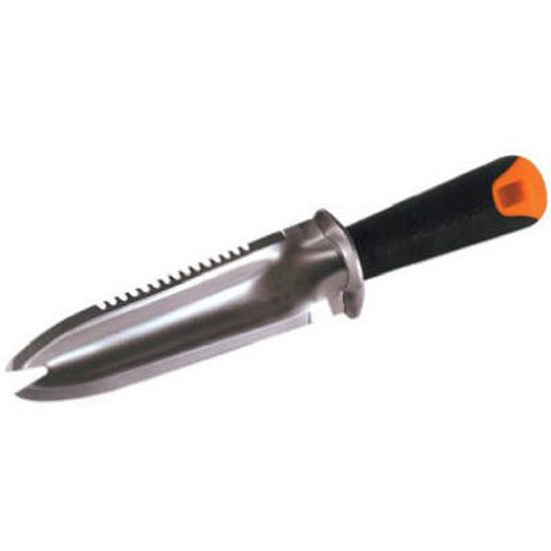 Garden Knife Big Grip, Polished Cast-Aluminum Head, Digging, Sharpened Blade - Picture 1 of 1