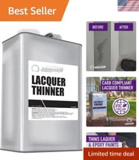 Professional Lacquer Thinner - 1 Gallon, VOC Compliant Solvent for Everyone