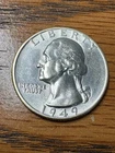 1949 P Washington Quarter AU/UNC  SKU#38942