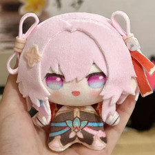 Honkai: Impact 3 March 7th  Plush Doll Keychain Pendant Toy Anime gift 10cm