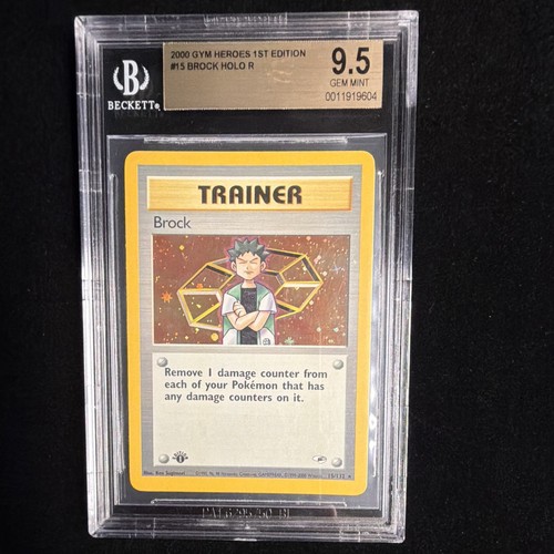 Brock (1st Edition) graded BGS 9.5 for sale on eBay