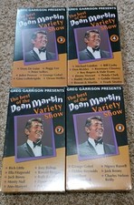 Lot Of 5 Best Of Dean Martin Variety Show VHS Set Volumes 3 4 6 7 8
