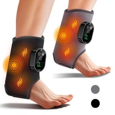 4-in-1 Electric Foot Ankle Massager Heating Vibration Massage Joint Pain Relief