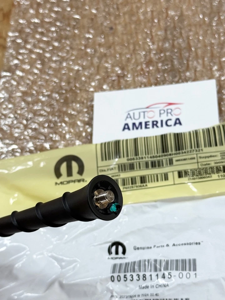 ANTENA DE RADIO MASTER 2015-2026 DODGE DURANGO JEEP RENEGADE BRÚJULA 8" OEM MOPAR Foto 3 de 3