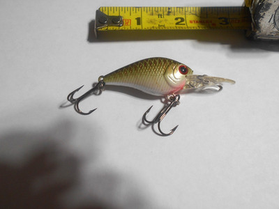 Original Lucky Craft Rick Clunn R.C. 0.5 DD Silent Crankbait Fishing Lure