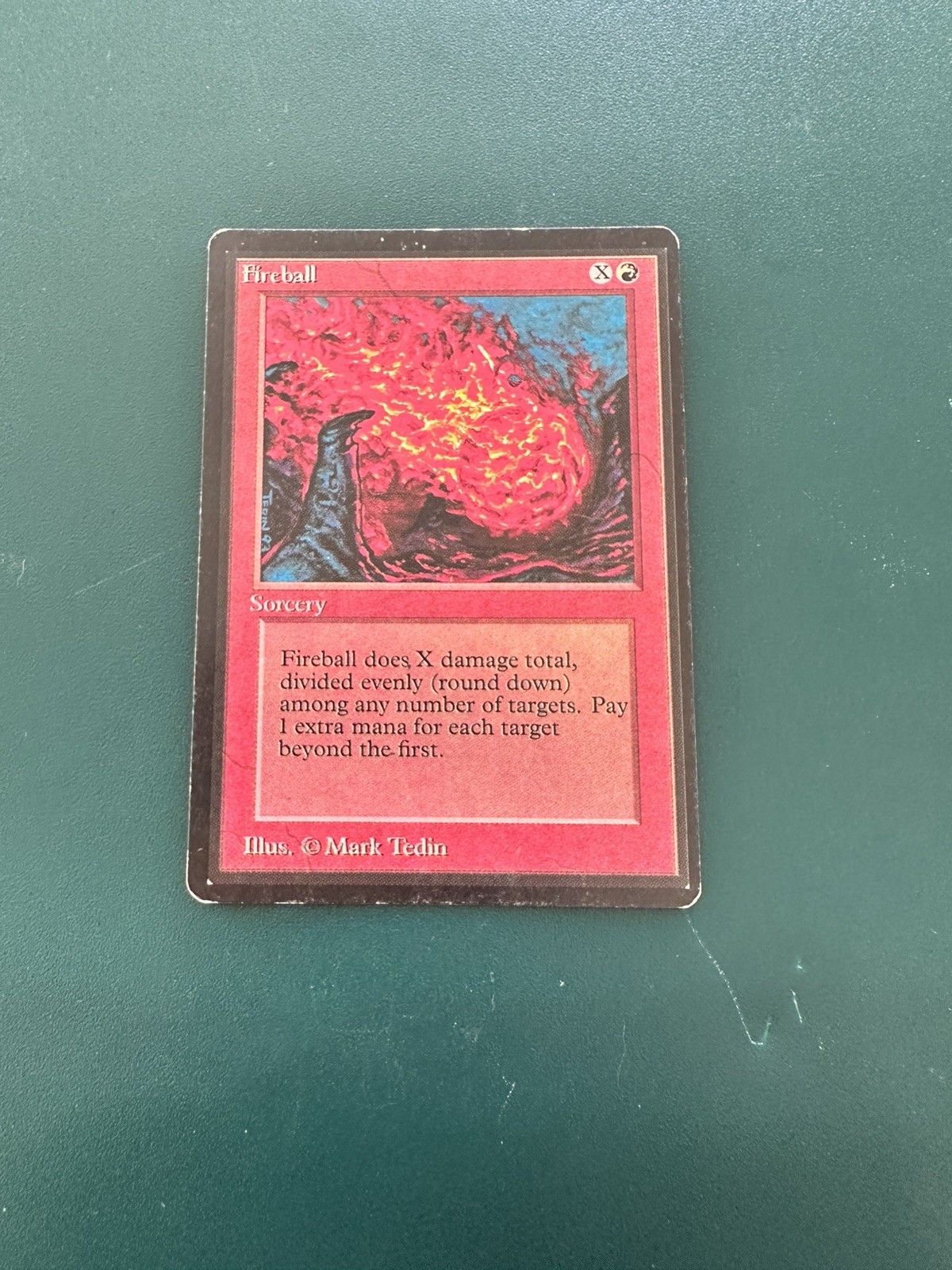 MtG Fireball: Limited Beta LP ACTUAL PHOTOS!