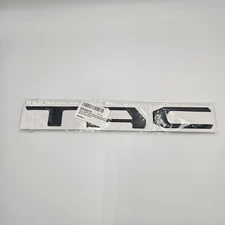 Tailgate Insert Letters Emblem For 2016-2023 Tacoma Rear 3D Sticker Matte Black
