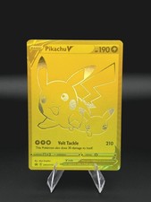 Pokémon TCG Pikachu V SWSH145 Gold Promo Celebrations 25th Anniversary NM/Mint image