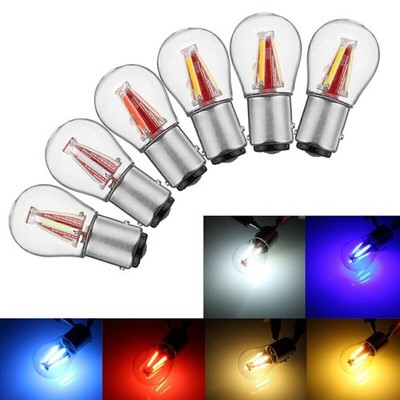 BAU15S BAY15D BA15S LED Rücklicht Bremslicht Blinker Birne Auto Licht DC12V Weiß
