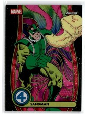2026 TOPPS FINEST FANTASTIC FOUR PURPLE BLACK LIGHT SANDMAN /75 #BL-076