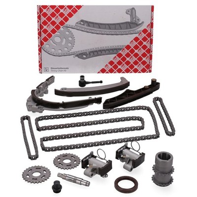 FEBI Motor + Ölpumpe Steuerkettensatz für BMW E39 E38 E31 X5 E53 4.4 4.6 M62