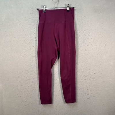 Girlfriend Collective Womens Size XS High-Waisted Purple Leggings