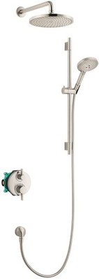 Hansgrohe 04915 Raindance S Thermostatic 2.5 GPM Shower System - Nickel