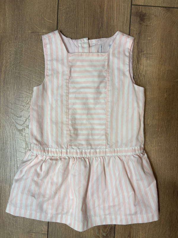 Janie and Jack (no label) girls dress size 12-18 months GUC