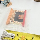 Vintage Dollhouse Miniature Lot Bears Piano Grandfather Clocks Fireplace 1:12 — photo 7