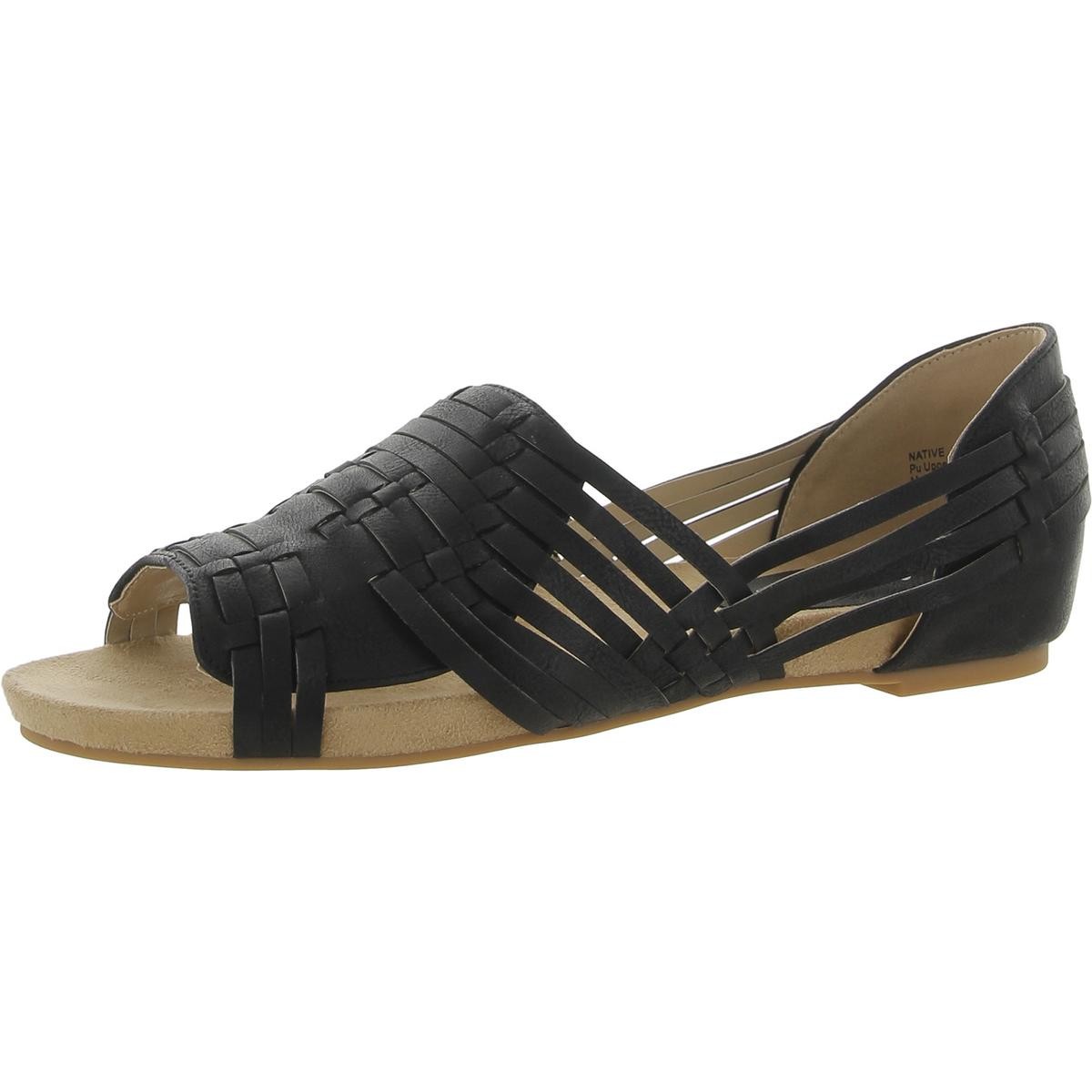 Женские босоножки Bellini Native черного цвета Huarache шириной 11 см C D W BHFO 2235 6390₽