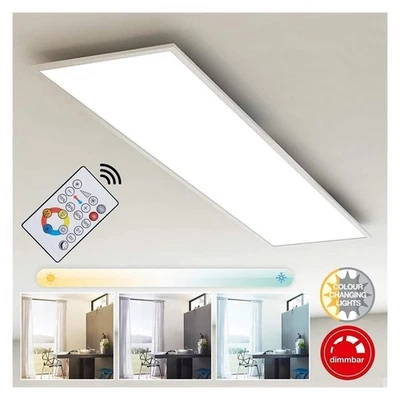 Briloner  LED Panel Piatto Fernbedienung Deckenlampe Lichtfarbe verstellbar - Bild 1 von 3
