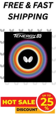 Butterfly Tenergy 05 ProfessionalTable Tennis Rubber| 2.1 mm| red | 1 Sheet