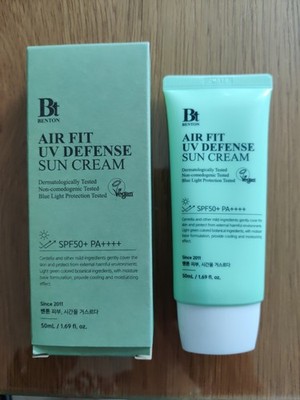 Benton Air Fit UV Defense Sun Cream SPF 50+ Sonnenschutz 50ml. 2 St.
