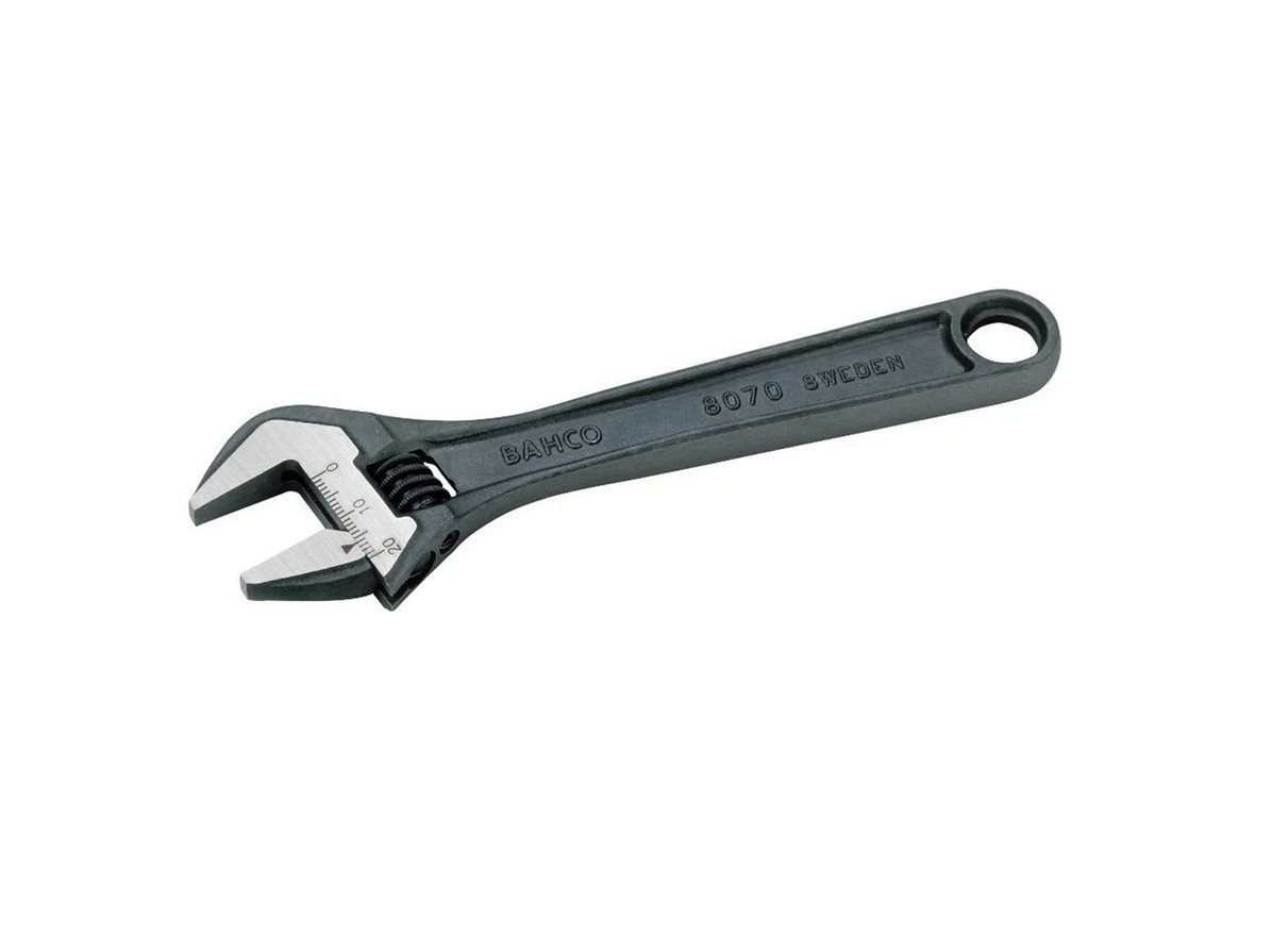 Bahco Rollgabelschlüssel Mit Zentralmutter, Phosphatiert, 155 Mm - Industrieverpackung - Bild 2