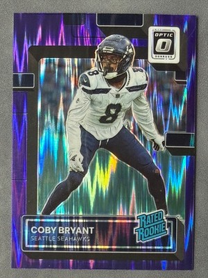 Coby Bryant - Seattle Seahawks (RC) - Purple Shock - Panini Donruss Optic 2022