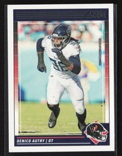 Denico Autry 2024 Score #277 Artist's Proof Houston Texans