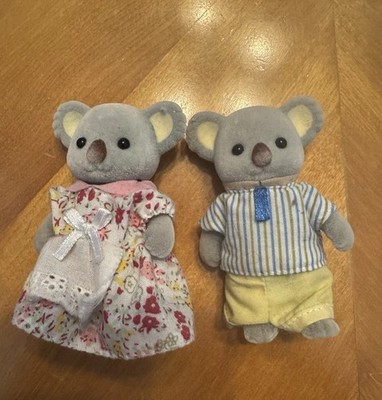 Sylvanian Families Calico Critters Outback Koala Figurines Lot of 2