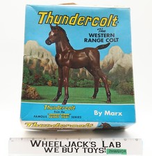 Thundercolt Horse Western Range Colt 2031B Johnny West Series Marx 10" Vintage