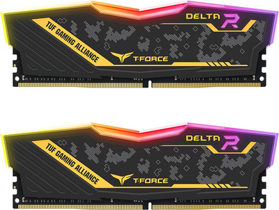 Team Group Tf9D416G3200Hc16Cdc01 Delta Tuf Gaming RGB RAM Memory 16GB (2X8GB) DD
