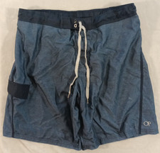 OP Ocean Pacific Swim Trunk Board Shorts Bathing Suit Mens XL 40-42 Dark Blue