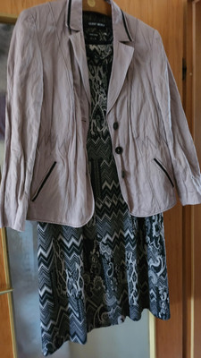 Gerry Weber Kostüm Kleid mit passendem Blazer Größe 46